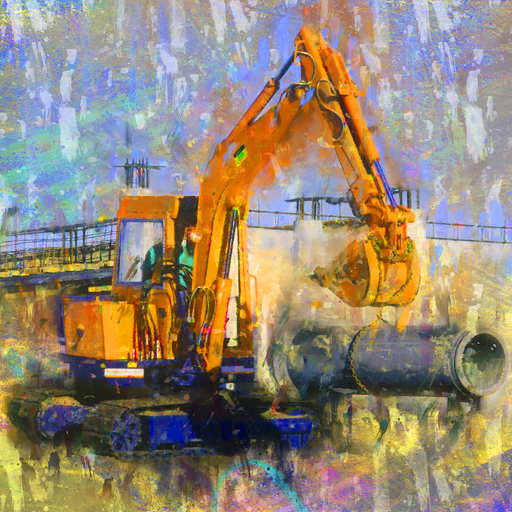 Excavator 2 - Construction-Art.com